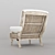 Modern Deconstructed Seating 57540016 3D model small image 2