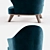 Elegant Desiree Alasia Chair 3D model small image 2