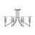 Freya Christina Ceiling Light - BRDF Options - 730mm Diameter 3D model small image 3