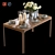 Elegant Dining Table with Floral Décor 3D model small image 1