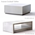 Bernhardt Axiom Square Cocktail Table 3D model small image 1