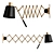 Elegant Pastorius Wall Light 3D model small image 1