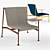 Modular Telo Lounge Chair 3D model small image 1