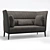 Sleek Camden Seating Collection 3D model small image 1