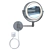 Dual-View ES-002 Mirror: Sleek Chrome Finish 3D model small image 1