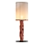 Elegant Coastal Ripley Lamp 3D model small image 1