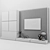Sleek TV Stand: Modern Design 3D model small image 3
