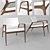 Elegant Australian Chair: Timeless Beauty 3D model small image 1