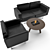 HJM 24 Sofa - Modern Comfort for Your Home 3D model small image 2