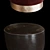 Luxurious Baxter Pouf Set: Draga & Aure Collection 3D model small image 2