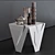 Teorema 2.0 Double Ceramic Washbasin 3D model small image 2