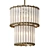 Antique Brass Double Lantern 3D model small image 1