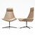 Italian-made Kayak Lounge Armchair: Premium Quality Office Furniture by Kastel 3D model small image 1