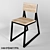 Industrial Loft Chair 3D model small image 1