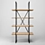 Modern 4-Shelf Shelving Unit 3D model small image 2