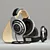 Sleek Sennheiser HD800 Headphones 3D model small image 1