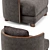 Commodore Chair: Sleek and Stylish Seating 3D model small image 2