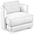Commodore Chair: Sleek and Stylish Seating 3D model small image 3