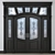 Elegant Stained-Glass Door: Artistry at Your Entrance 3D model small image 2