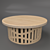 Lignum Plywood Table Chair 3D model small image 3