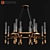 Loft Designe Chandelier 4542: Modern, Elegant, and Spacious 3D model small image 1