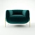 Modern Italian Design: Saba Geo Armchair 3D model small image 2