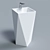 Elegant Diamond Basin 3D model small image 2