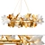 Exquisite Castle Chandelier 3D model small image 1
