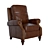 Luxury Comfort: Conlon Recliner 3D model small image 1
