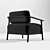 Elegant BB3 Lounge Chair - Perfect Blend of Comfort and Style 3D model small image 2