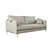 Stylish Scandinavian Sofa: Cumulus 3D model small image 3