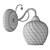 Freya Nora Modern Wall Sconce 3D model small image 2