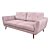 Scandi Chic Sofa: Funkis 2 3D model small image 3