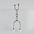 Volker Haug Chain U: Sleek and Stylish Pendant Light 3D model small image 1