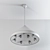 Illuminating Electric Ballroom - Modern Lighting Fixture 3D model small image 3