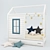 Dreamer's Cottage Bed 3D model small image 1