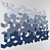 Fluffo 3D Wall Panel 5200x3500mm 3D model small image 1