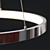 Modern ET2 Hoops LED Pendant 3D model small image 3