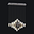 ET2 Hoops LED Pendant: Modern Illumination at Its Best 3D model small image 1