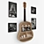 Musical Melody Guitar Decor 3D model small image 2