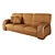 Elegant Formitalia Varenne Sofa 3D model small image 1