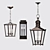Stylish Bronze Adjustable Floor Lamp 3D model small image 3