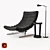 Valenti Leather Chair: Timeless Elegance for Your Home 3D model small image 1