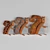 Fluffy Squirrel Pillow Toy 3D model small image 1