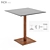Stainless Steel Square 4402 3D model small image 1