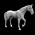 Majestic Stallion Statue 3D model small image 1