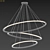 Superloop Delta Ceiling Light 3D model small image 3