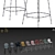 Stay Barstool: Stylish and Comfortable Seating 3D model small image 3