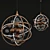 Kare Lamp: Universal Lighting Solution 3D model small image 1