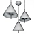 Oria COSMORELAX Pendant Lamp 3D model small image 2